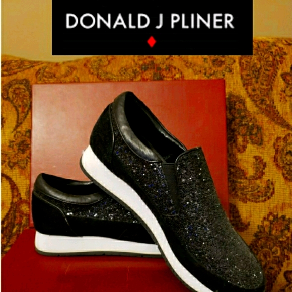 ‼️SOLD‼️⭐NIB⭐ Donald J Pliner Reese-GL Black Leath… - Picture 1 of 7